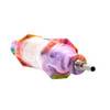  8" Silicone Glass Hybrid Nectar Collector with Matrix Perc & 10mm Nail - Tie Dye Swirl 