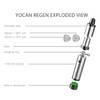 YoCan Yocan - Regen 1100mAh Concentrate Vaporizer Kit - Light Blue 