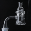 VapeBrat 14mm Male 45 Degree Bell Bottom Banger with Terp Pearls & Vortex Cap (5 Piece Kit)