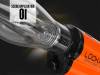  Lookah Seahorse X Orange 3 in 1: E-Nectar Collector, Wax Pen, and Portable E-Nail 