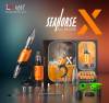  Lookah Seahorse X Orange 3 in 1: E-Nectar Collector, Wax Pen, and Portable E-Nail 