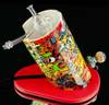 ELEV8 Glass Gallery Dawn Wave Rider Silver Surfer Desktop E-Nail 