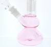 Topoo 9.5 inch Small Water Pipe with Tree Perc - Pink 