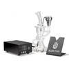 High Five Micro E-Nail Starter Kit: Cloud Cover FTK Recycler Rig with Quartz/Titanium Hybrid Nail Dab Kit