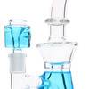 Frozen Bong - 8" Freezable Glycerin Bong Bell Blue