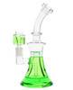  Frozen Bong - 8" Freezable Glycerin Bong Bell Green 