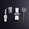 VapeBrat Dual Size Enail Banger - Bucket 2mm Thick Bottom: 14mm 18mm Male 90 Degree 20mm Dia 