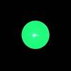 Quartz Banger Glow-in-the-Dark Beads 6mm (1 piece)