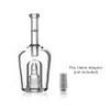 Huni Badger Huni Bottle iDab Clear Glass Attachment 14mm Water Bubbler 