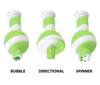  White Rhino Carb-It 3 in 1 Silicone Carb Cap: Glow Green and White 