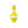  White Rhino Carb-It 3 in 1 Silicone Carb Cap: Glow Yellow and White 