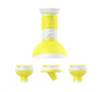  White Rhino Carb-It 3 in 1 Silicone Carb Cap: Glow Yellow and White 