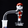 VapeBrat Poke Marble Slurper Set: Red