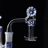 VapeBrat Terp Slurper Marble Set: Purple Daisy