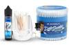  Enail Dab Cleaning Kit - Starter: Glass V1 ISO Jar, 200 Cotton Swabs and Iso-Shine Cleaner 