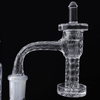 VapeBrat Full Weld Etched Terp Slurper Kit: 14mm Male 90 Degree