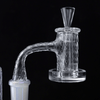 VapeBrat Full Weld Etched Terp Slurper Charmer Set: 14mm Male 90 Degree