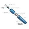  Releafy Torch 2.0: Black - Wax Dab Pen Vaporizer 