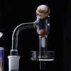 VapeBrat Terp Slurper Marble Set: Wig Wag Orange