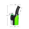  Waxmaid Dabber: Electric Dab Rig - Black and Green 