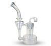 8" Sidecar Klein Recycler Dab Rig with 14mm Quartz Banger