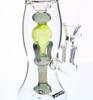 Topoo 8" Lava Lamp Neon Green Mini Dab Rig 