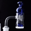 VapeBrat Dual Nozzle Vortex Bubble Carb Cap: Blue