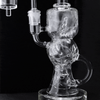 VapeBrat Dos Enail Starter Kit: FTK Recycler Rig with Quartz Bucket Titanium Nail and Enail Dab Cleaning Kit