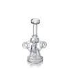 Waxmaid 6.5" Mini Recycler Glass Dab Rig: Defender 