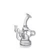 Waxmaid 6.5" Mini Recycler Glass Dab Rig: Defender 