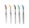 VapeBrat Terp Pearl Tweezers with Silicone Tip: Assorted Color 