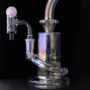 VapeBrat Incycler Rig - 7.5" Iridescent Dab Rig: VapeBrat