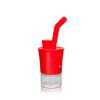 Waxmaid Portable Electric Dab Rig: Waxmaid Honey Cup E-Rig - Red 