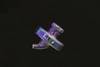 VapeBrat Dab Kit with Rig: Iridescent Glass Recycler Dab Rig with Dab Rig Accessories 