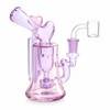 lovey hearts dab rig for dabbing with quartz banger and dab tool