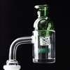 VapeBrat Vortex Spinner Bubble Carb Cap 25mm: Green