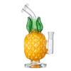  Pineapple Bong: 7.8"  Pineapple Dab Rig - Yellow 