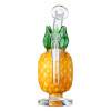  Pineapple Bong: 7.8"  Pineapple Dab Rig - Yellow 