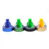  Dry Herb Atomizer Funnel Grinder: Metal Helix Double Chamber 50mm 