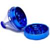  Dry Herb Atomizer Funnel Grinder: Metal Helix Double Chamber 50mm 