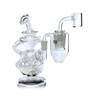 Mj Arsenal Iridescent Glass Reclaim Catcher: 10mm Male 90 Degree