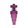 Purple Titanium Nail: Anodized Universal Dabbing Nail