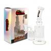 Dab Rig with Reclaim Catcher Set: Glizzy Glass Rig 8"