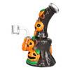 Halloween Dab Rig: Stacked Jack-O-Lantern 7"