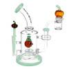 Halloween Dab Rig Kit: Pumpkin Patch with Spinner Cap, Banger, and Dab Tool