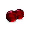 6mm Ruby Red Terp Pearl Banger Bead 2 Piece