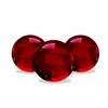 6mm Ruby Red Terp Pearl Banger Bead 2 Piece