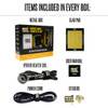 MiniNail ENail Dab Kit with Hybrid Quartz Titanium Nail - Black
