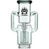 Carta 2 Black Glass: Triple Uptake Recycler Glass Top