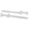 Glass Dab Nails 10mm Assorted Clear